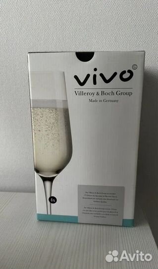 Бокалы для шампанского Villeroy & Boch Vivo