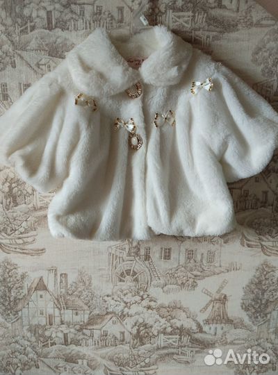 Болеро меховое детское