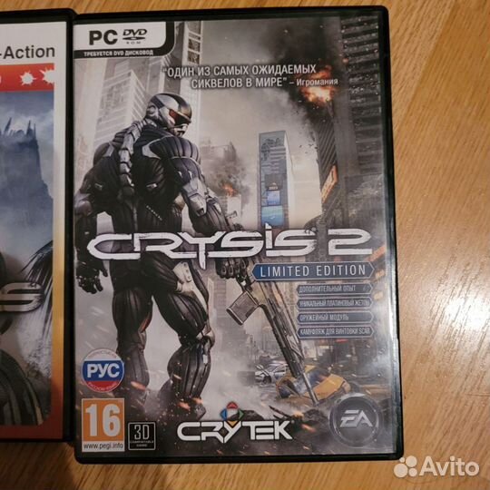 Компьютерная игра crysis 2 части