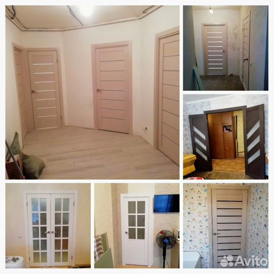 Установка входных и межкомнатных дверей