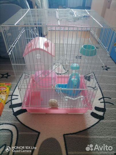 Клетка для хомяка большая