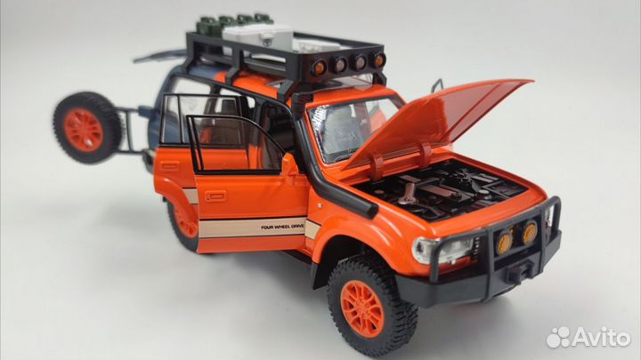 Модель автомобиля Toyota Land Cruiser 80 Off-road