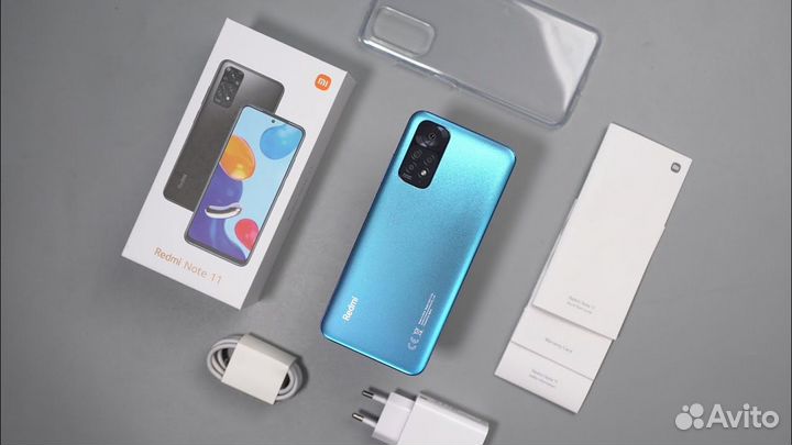 Redmi note 11 twilight blue 6/128 gb, 50mpx, 33W