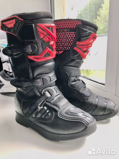 Мотоботы кроссовые детские Fly