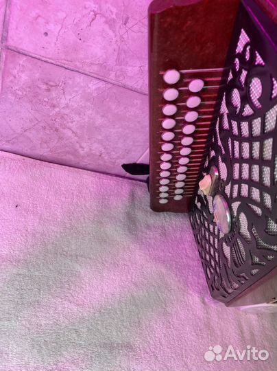 Гармонь Теза с Регистром Шуйская Заказная Ля мажор