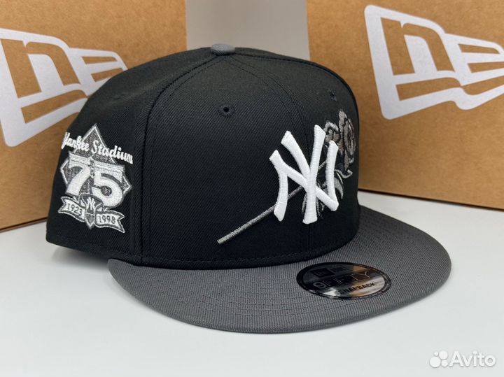 Бейсболка New Era 9fifty NY Yankees Black Rose