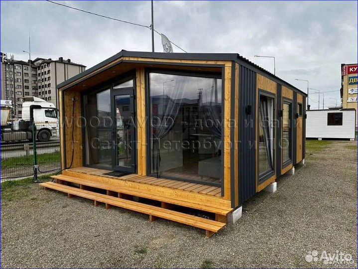 Дом модульный 7х4,8 Барнхаус DO-2376