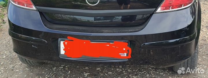 Задний бампер опель астра Н