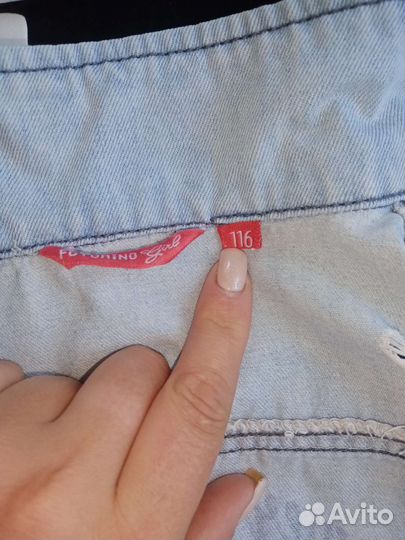 Джинсовая куртка для девочки 116