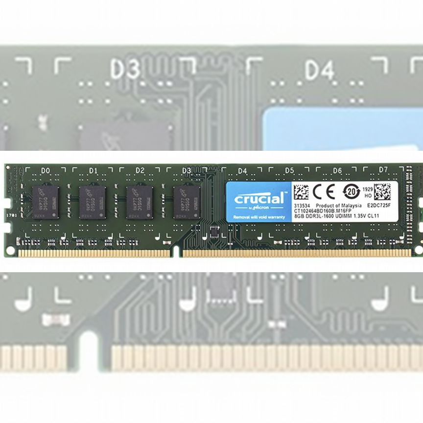 [CT102464BD160B.M16FP] Оперативная Память Crucial Ct102464bd160b.m16fp