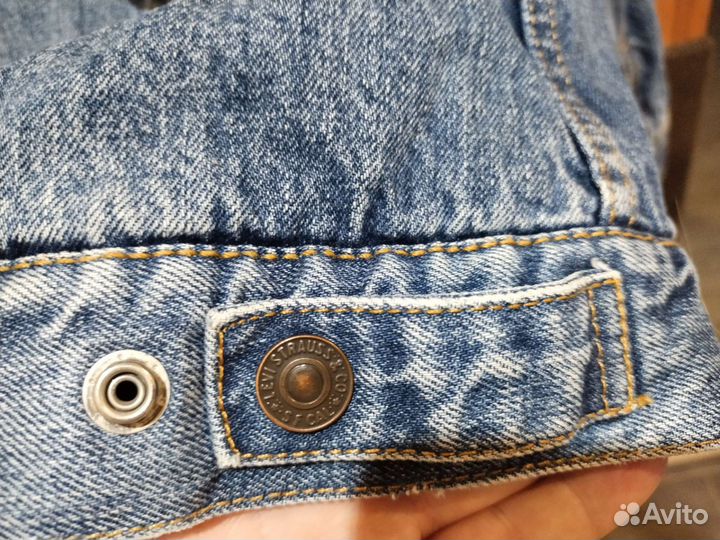 Джинсовка Levis Sherpa Trucker Jacket XL