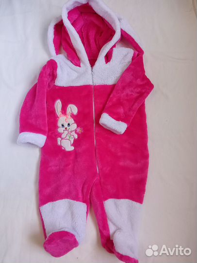 Комбенизон детский для девочки 80 см