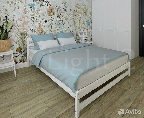 Двуспальная кровать из Березы