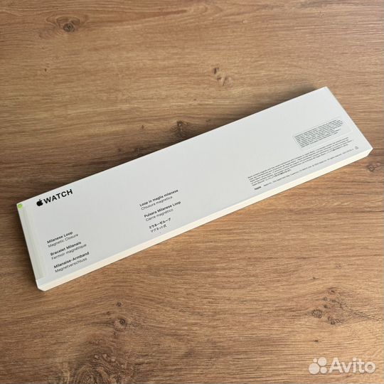 Новый ремешок Apple Graphite Milanese Loop