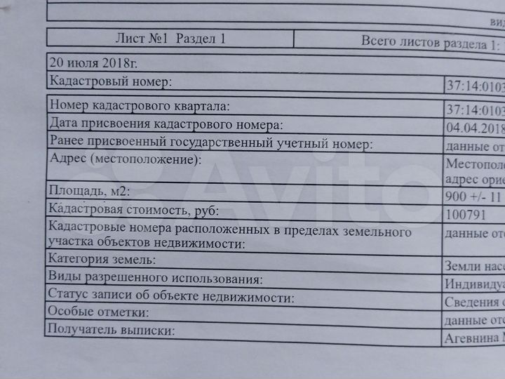 Участок 9 сот. (ИЖС)