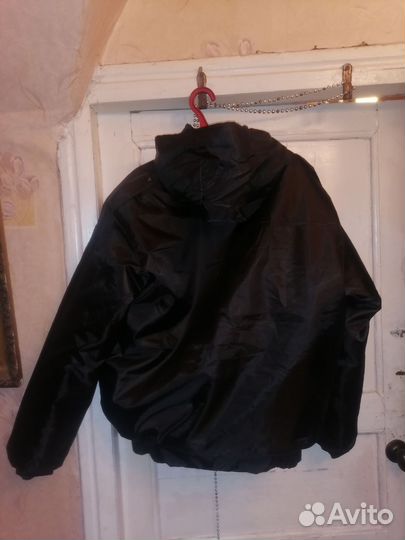 Куртка зимняя черная охрана