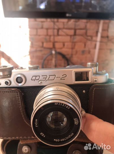 Фотоаппарат СССР фэд 2. и 4