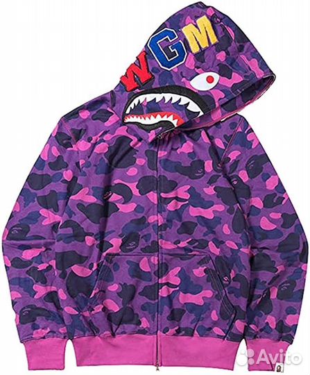 Зип худи bape