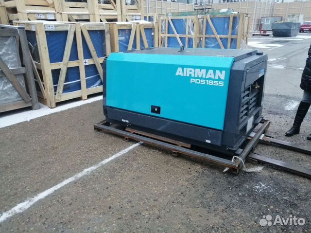 Дизельный передвижной компрессор Airman PDS объявление продам