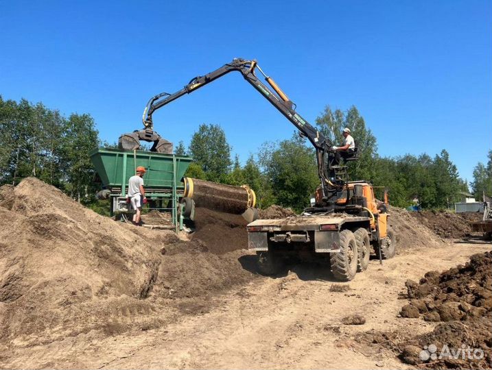 Земля / Чернозем плодородная с доставкой