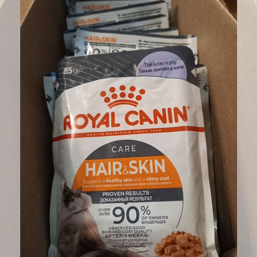 Влажный корм для кошек royal canin