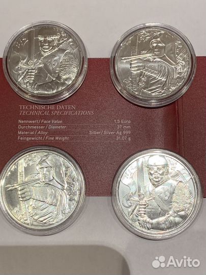 Монеты Юбилейная монета банка Австрии