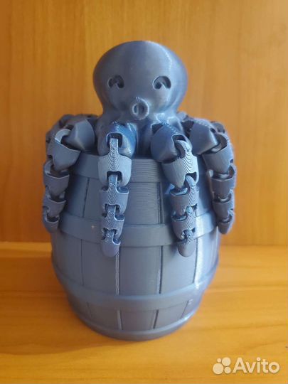 Осьминог подвижный