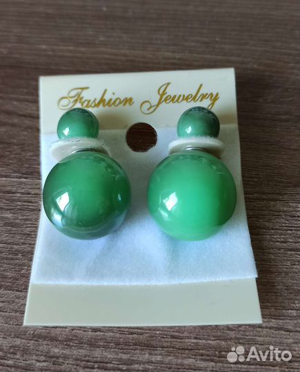 Серьги бижутерия