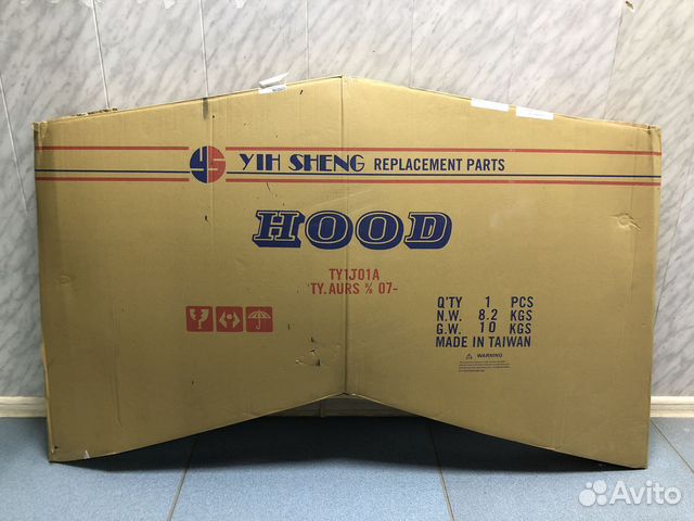 Капот Тойота Аурис 2006-2012