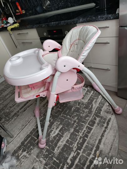 Обеденный детский стульчик