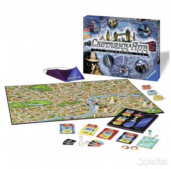 Новая Игра настольная Ravensburger Скотланд Ярд