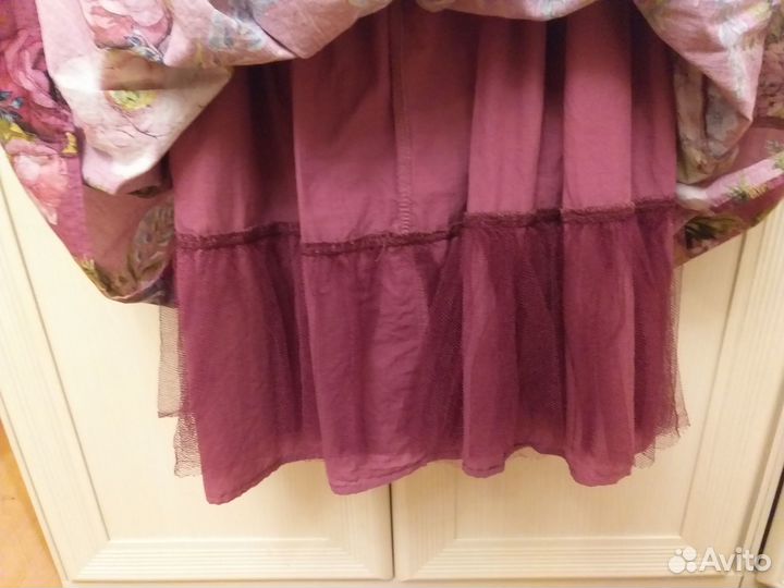 Нарядное летнее платье для девочки next, 152 см