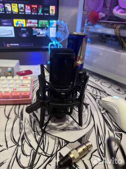 Студийный микрофон AT2020 xlr