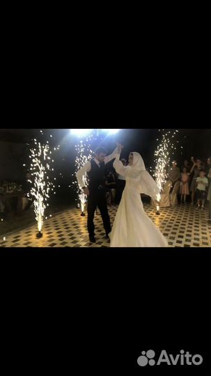 Тяжелый дым фонтаны