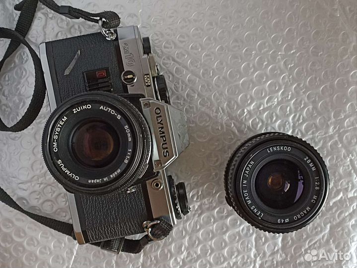 Плёночная фотокамера Olympus OM 10