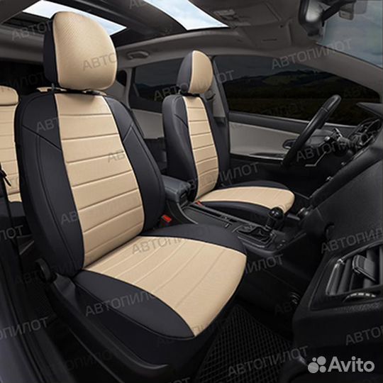 Авточехол экокожа-классика для Peugeot 508 2011+