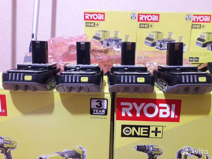 Акумулятор ryobi компакт 2ампера новый образец