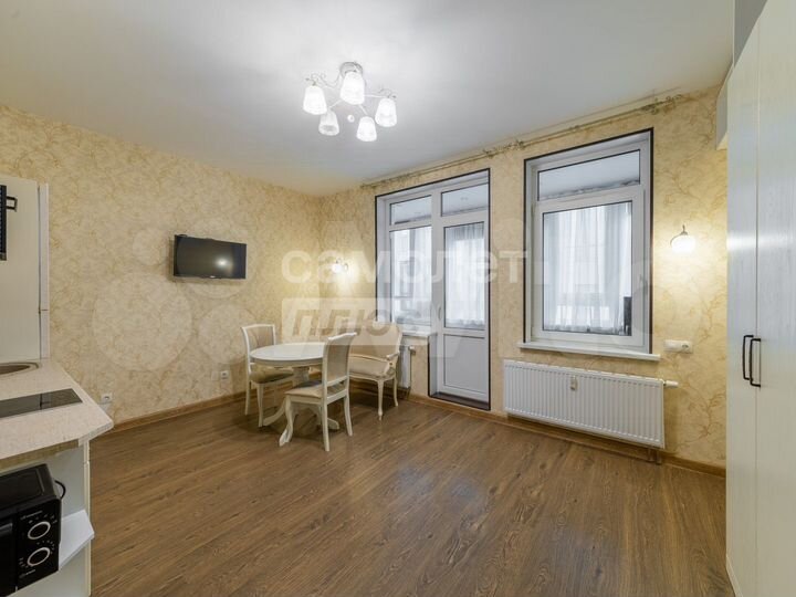 Квартира-студия, 25,3 м², 4/21 эт.