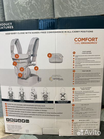 Эргорюкзак ergobaby omni 360