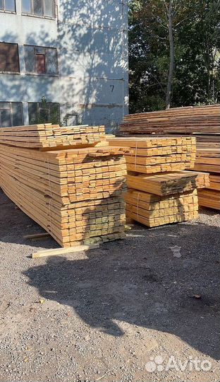 Доска обрезная 25х100х6000мм от производителя