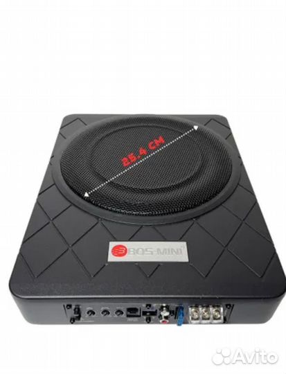 Авто активный сабвуфер BOS-10G плоский