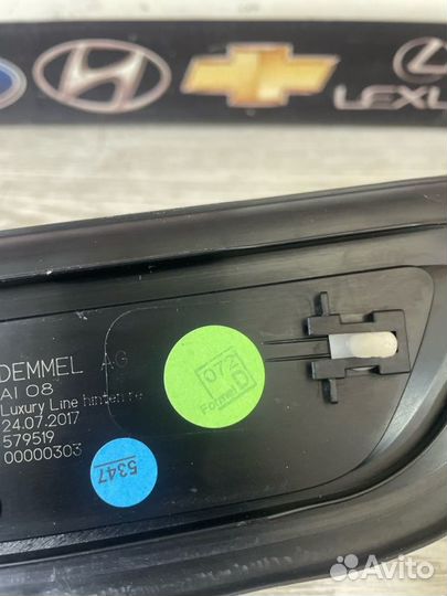 Накладка на порог задняя правая Bmw 5-Series G30