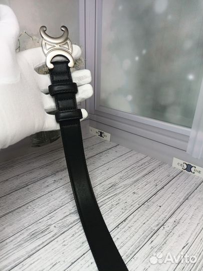 Ремень Женская Celine Люкс Натуральная кожа