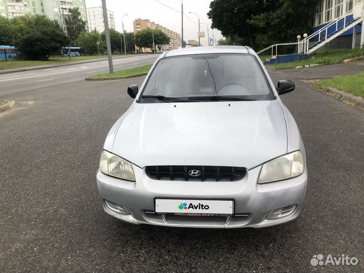 Hyundai Accent 1.5 AT, 2003, 250 000 км