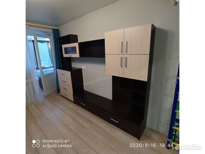 Стенка (3,1м) венге+дуб молочный (шимо т/с) Дионис