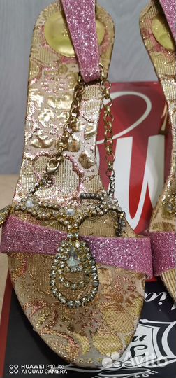 Босоножки женские на шпильке 38 размер