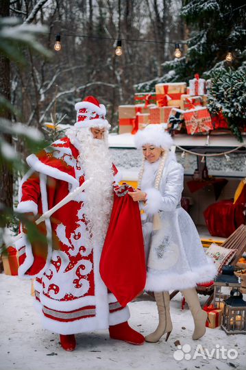 Дед мороз и снегурочка