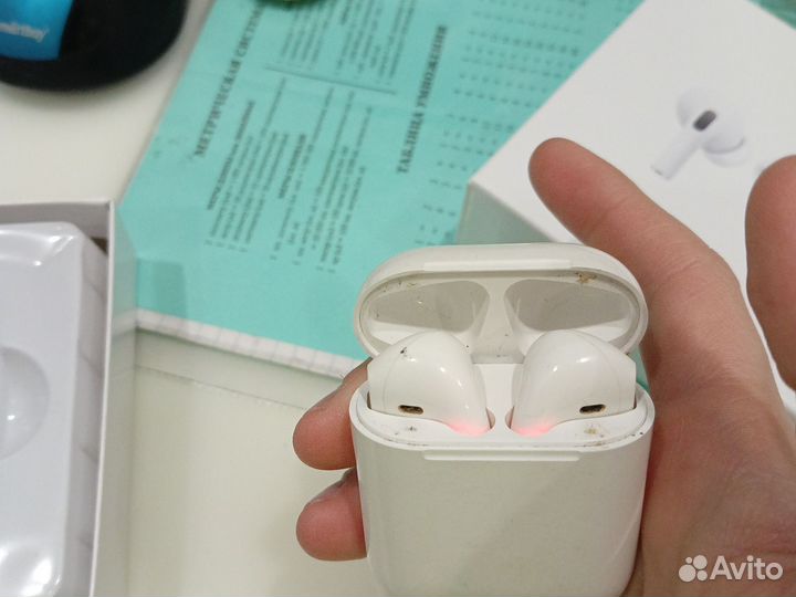 Беспроводные наушники apple airpods про