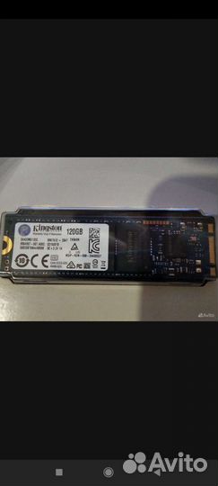 SSD m.2 Kingston 120 Гб+переходник на SATA 3