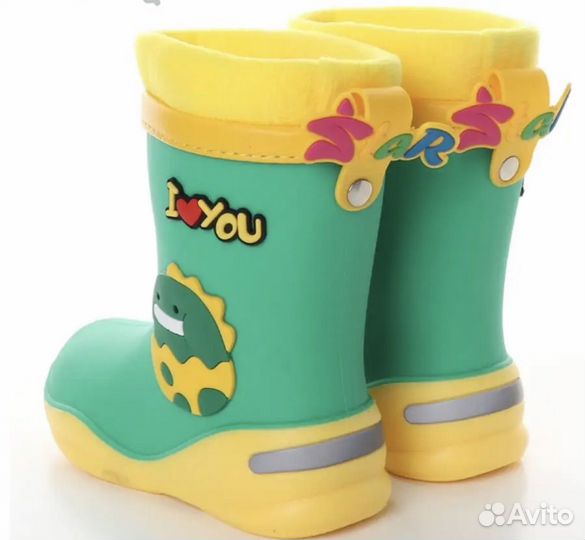 Резиновые сапоги детские